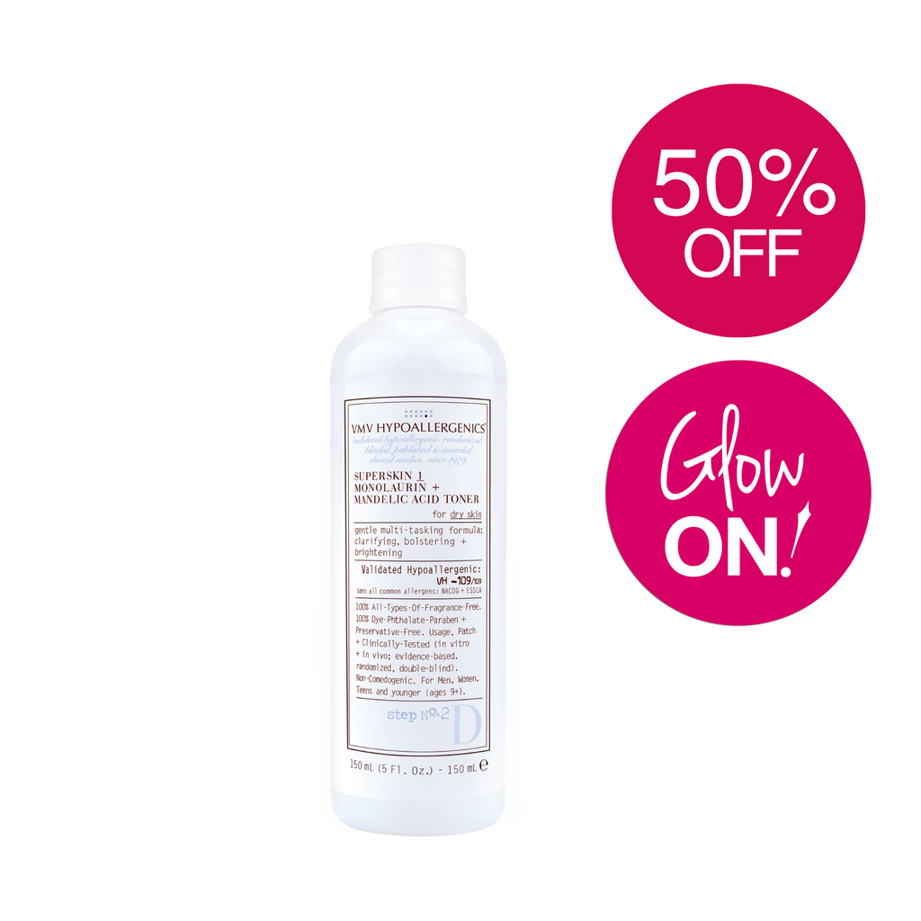 SuperSkin 1 Monolaurin + Mandelic Acid Toner for Dry Skin | VMV