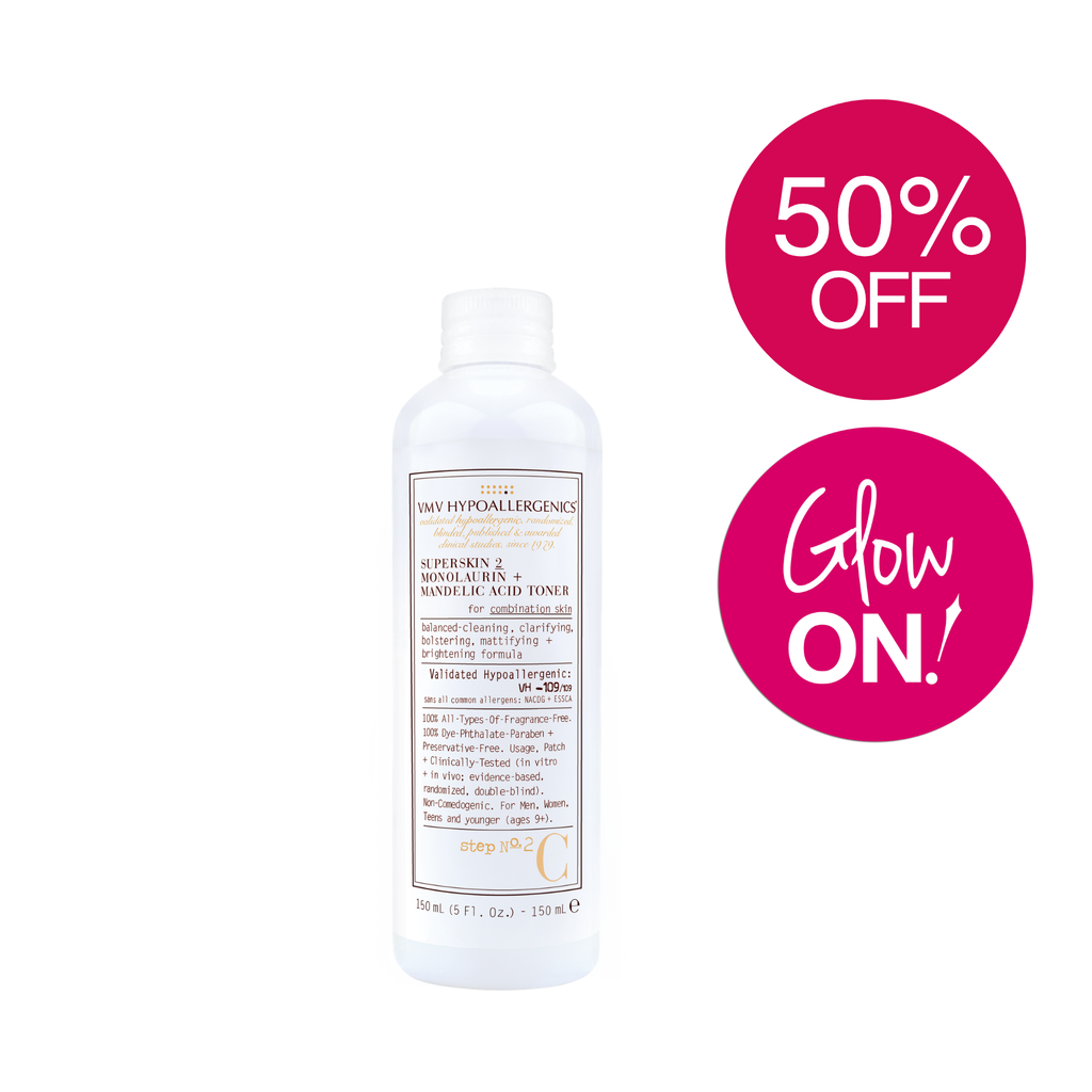 Superskin 2 Monolaurin + Mandelic Acid Toner for Combination Skin