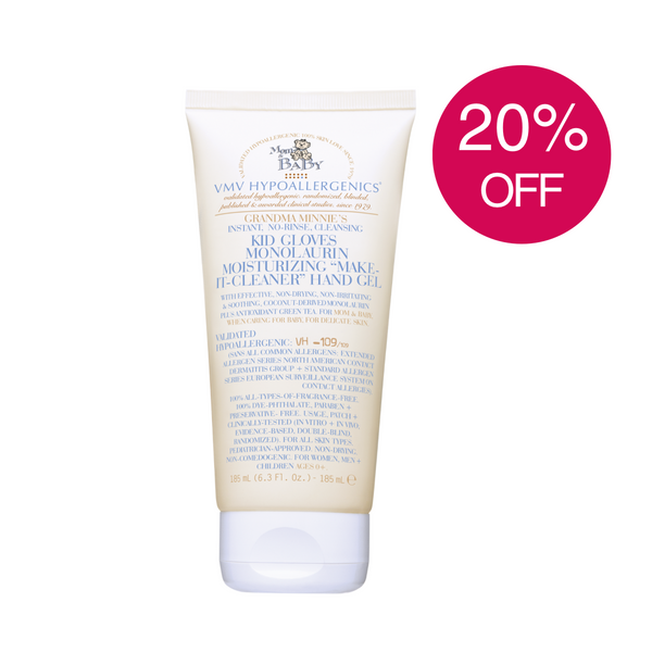 Grandma Minnie's Kid Gloves Monolaurin Moisturizing Make-It-Cleaner Hand Gel