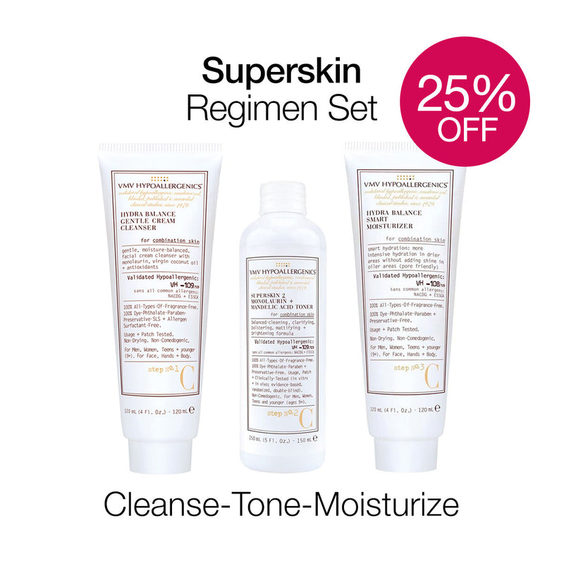 Superskin Hydra Balance Regimen Set: For Combination Skin