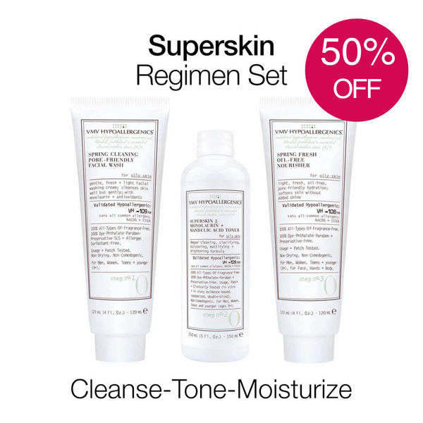 Superskin Spring Fresh Regimen Set: For Oily Skin