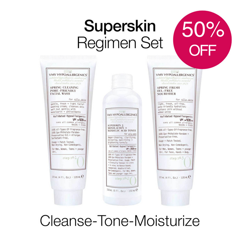 Superskin Spring Fresh Regimen Set: For Oily Skin