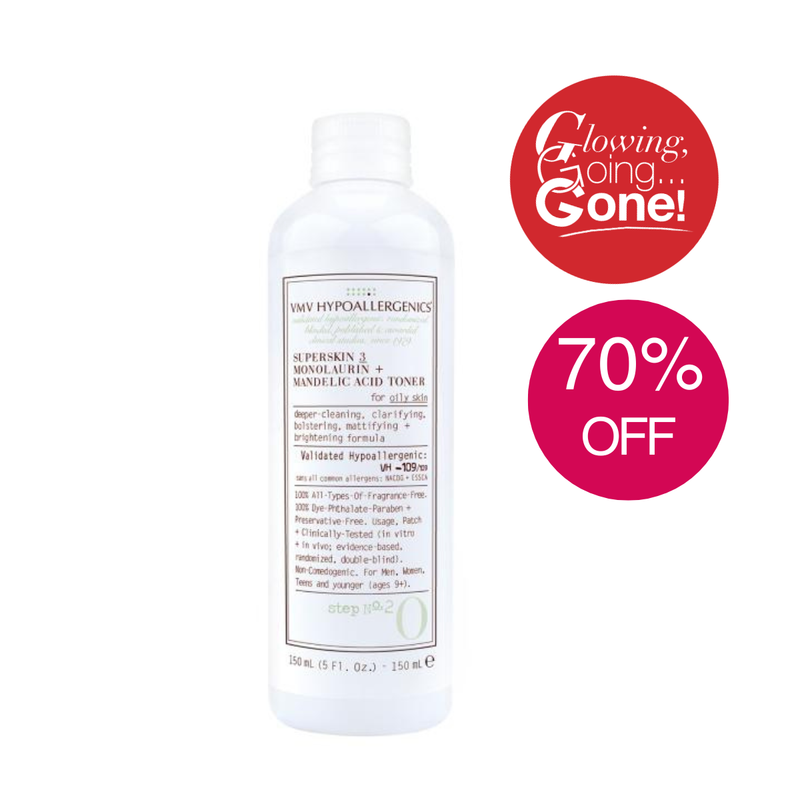 Superskin 3 Monolaurin + Mandelic Acid Toner for Oily Skin