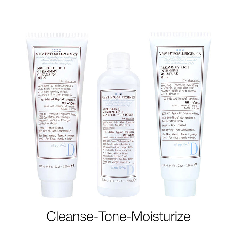 Superskin Moisture Rich Regimen Set: For Dry Skin