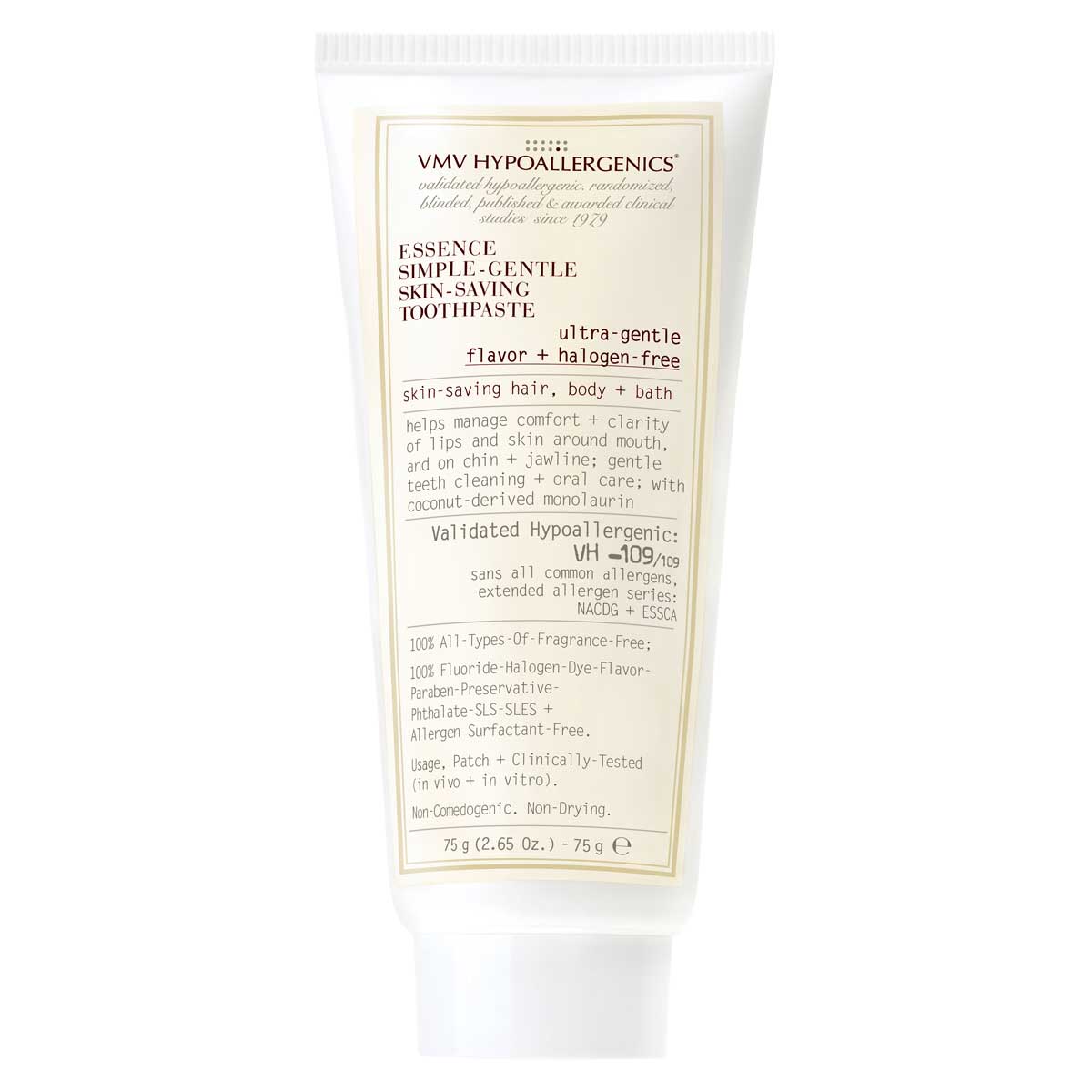 Essence SimpleGentle SkinSaving Toothpaste VMV Hypoallergenics®