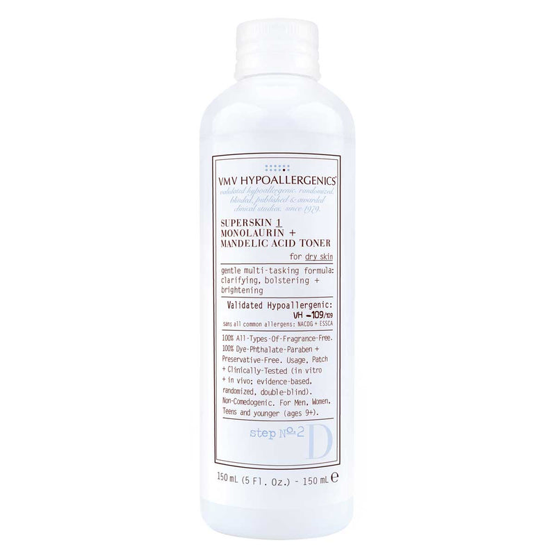 SuperSkin 1 Monolaurin + Mandelic Acid Toner for Dry Skin