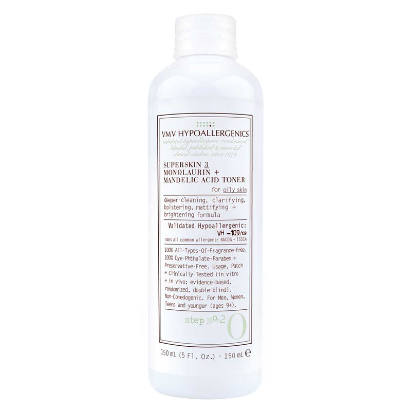 Superskin 3 Monolaurin + Mandelic Acid Toner for Oily Skin